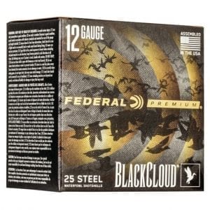 Federal Premium Black Cloud 12GAx3″ 1-1/4 OZ 1450 FPS #3 — The Gun Dealer