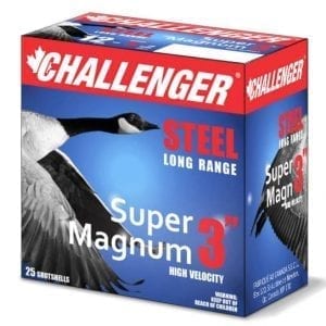 Challenger Super Magnum 12GAx3″ #BB 1 1/8oz 1550 FPS 25 Rds — The Gun Dealer