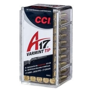 CCI A17 17 HMR 17 GR Ammunition