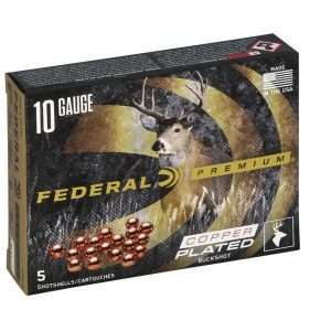 Federal Vital•Shok 10GAx3-1/2″ Buckshot 00 BUCK 1100 FPS 5Rnds — The Gun Dealer