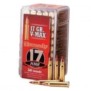Hornady 17 HMR 17 GR V-MAX Varmint Express Rimfire — The Gun Dealer