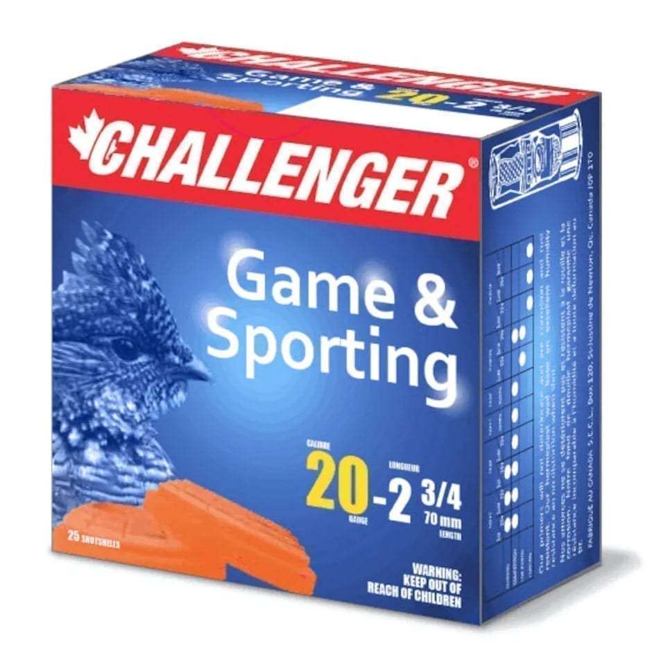 Challenger High Brass Magnum 20GAx2-3/4″ 1oz #6 25 Rnds — The Gun Dealer