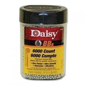 Daisy BBs Zinc PLated Ultra Smooth .177 Cal 6000 Rnds — The Gun Dealer