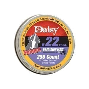 Daisy .22 Caliber PrecisionMax Pointed Pellets 250 Rnds