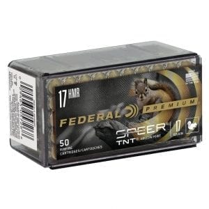 Federal Premium Varmint & Predator 17 HMR Speer Hollow Point 50 Rds — The Gun Dealer