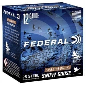Federal Speed•Shok Snow Goose 12GAx3″ 1450 FPS 1-1/4 OZ #2 — The Gun Dealer