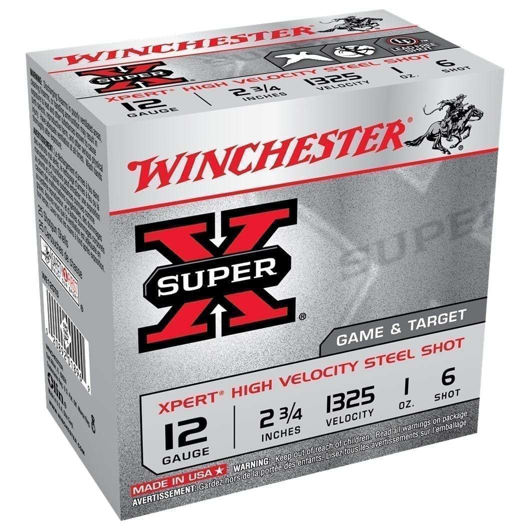 Winchester Super X Xpert 12GAx2-3/4″ 1325 FPS 1oz #6 25 Rnds — The Gun Dealer