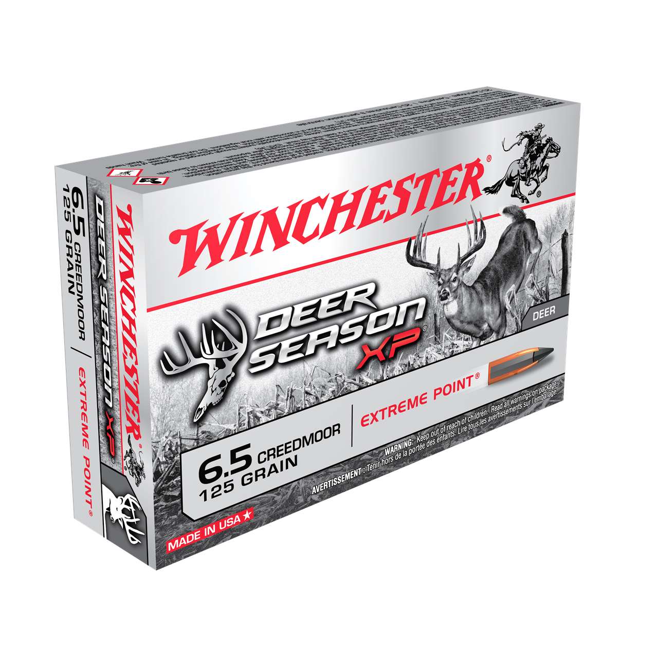 Winchester Deer Season XP 6.5 Creedmoor 125gr 20 Rnds