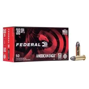Federal American Eagle Handgun 38 Spcl 158gr 770FPS 50 Rds — The Gun Dealer