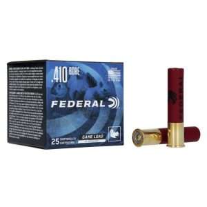 Federal Game Load Upland Hi-Brass .410×2-1/2″ 1-2 Oz #7.5 25 Rds — The Gun Dealer