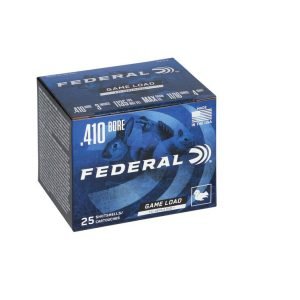 Federal Game Shok Hi-Brass .410×3″ 1-1/6oz #4 1135FPS 25 Rnds — The Gun Dealer