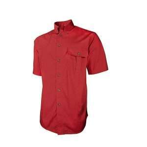 Beretta Men's TM Shooting Short Sleeve Shirt - Red - Size Small