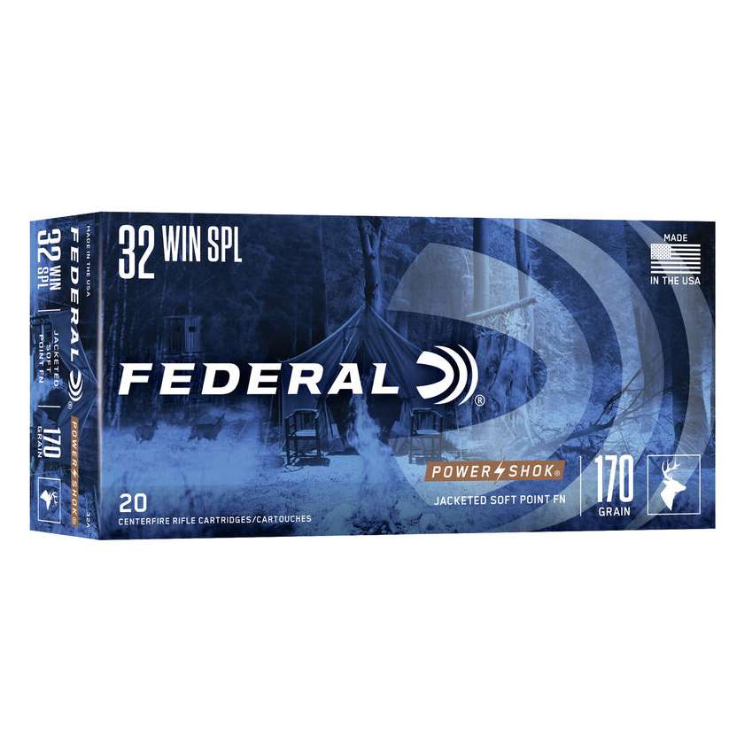 Federal Power-Shok 32 Win Special 170 gr 20 Rnds