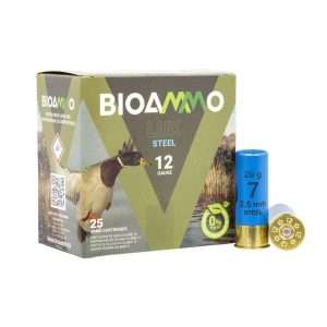 Bio Ammo Lux Steel 12GAx2-3/4″ 1295 FPS 1-1/16 OZ #3 — The Gun Dealer