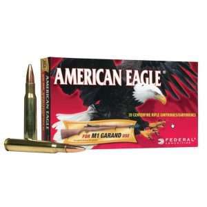 Federal American Eagle M1 Garand 30-06 Sprg 150 Gr FMJ 20 Rds — The Gun Dealer