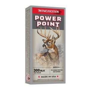 Winchester Power Point 300 BLK 150gr 1890 FPS 20 Rnds — The Gun Dealer
