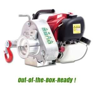 Portable Winch GX35 Gas-Powered Accessorized Winch - PCW300-A