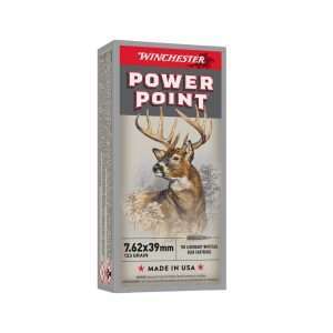 Winchester Super X 7.62×39 123gr Power Point 20 Rnds — The Gun Dealer