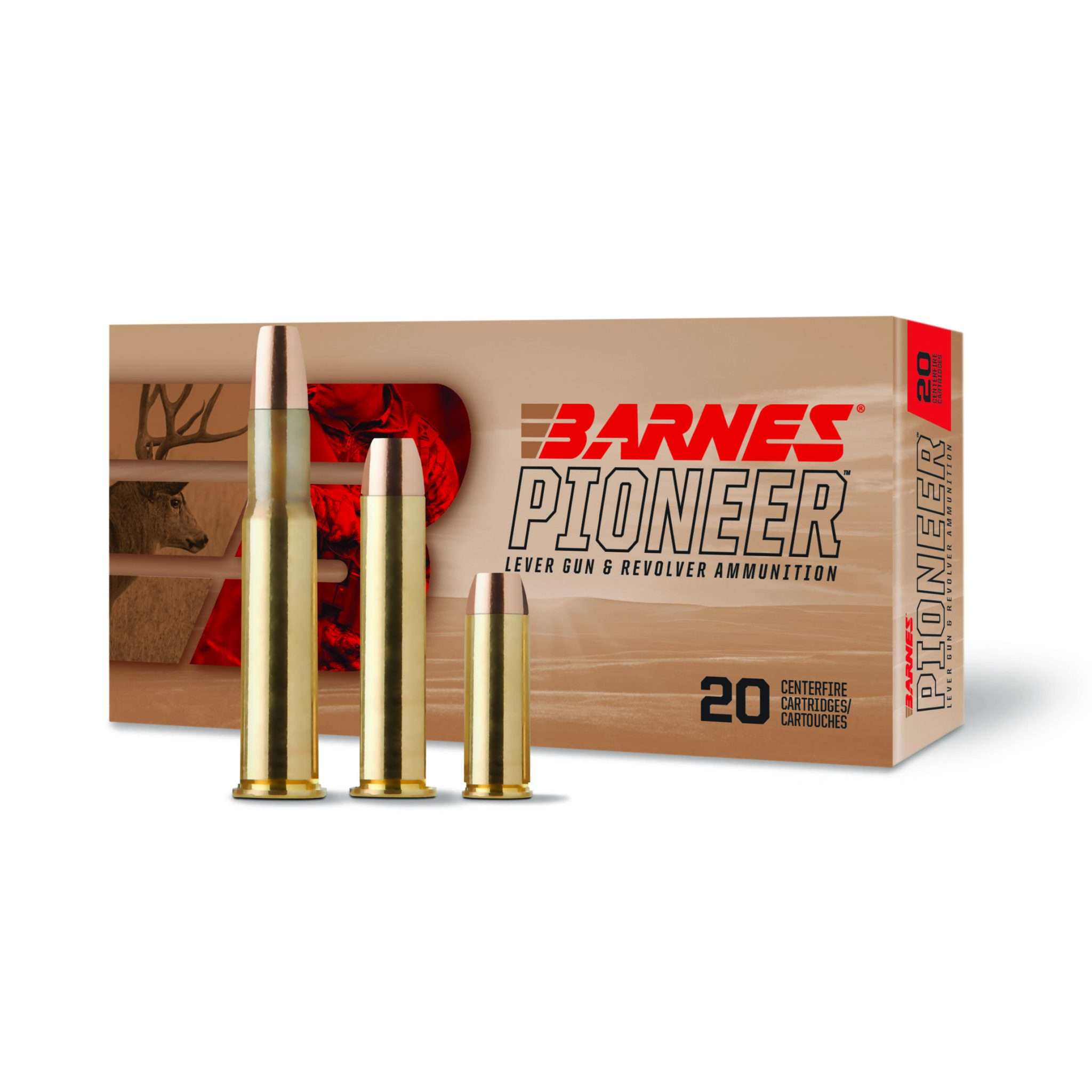 Barnes Pioneer 357 Magnum 140 GR XPB HP