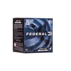Federal Game Load Hi-Brass 20GAx3″ 1-1/4oz #5 1300 FPS 25 Rnds — The Gun Dealer