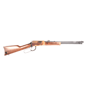 Heritage Settler Compact  Lever-Action Rifle 16.5″ BBL and Simulated Case Hardened Finish 22LR — The Gun Dealer