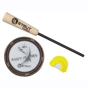 Hunters Specialties STRUT - The Raspy Old Hen Glass Turkey Call