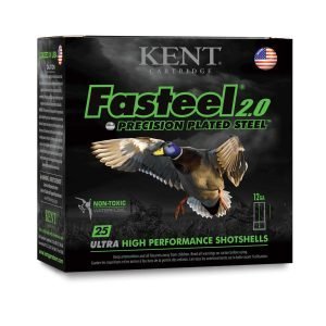 Kent Fasteel 2.0 12GAx2-3/4″ 1-1/16 oz #4 1550FPS 25 Rds — The Gun Dealer