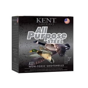 Kent All Purpose Steel 12GAx3″ 1-1/4 oz #3 1400 FPS 25 Rds — The Gun Dealer