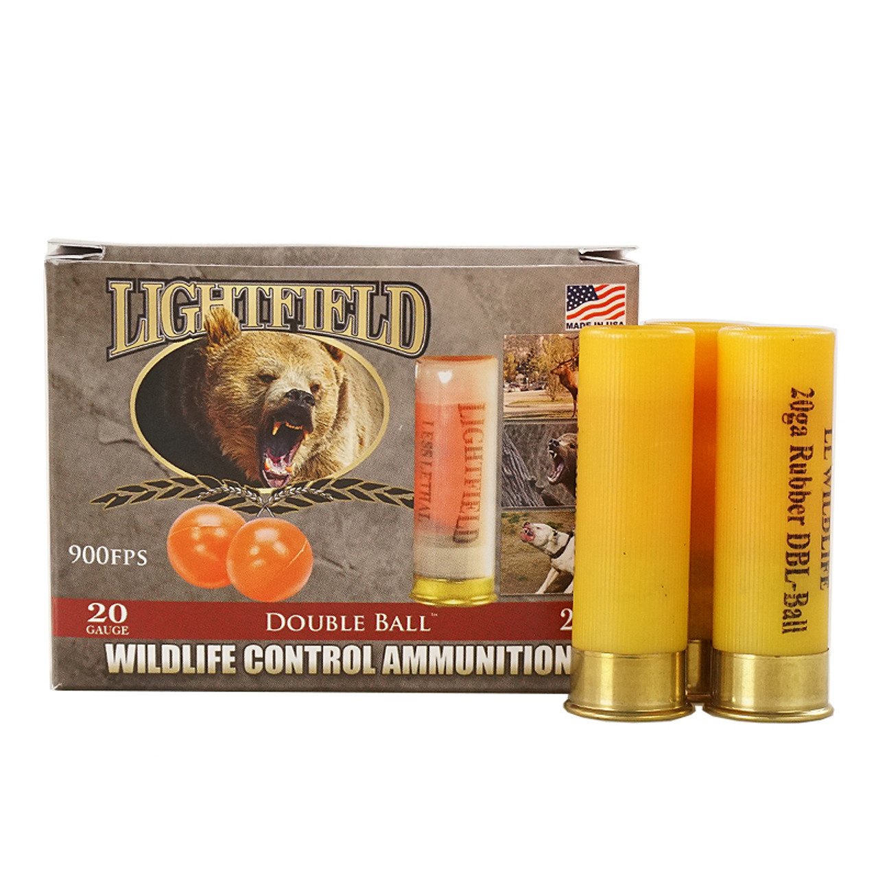 Lightfield Double Ball - 20GA, 2-3/4", Box of 5