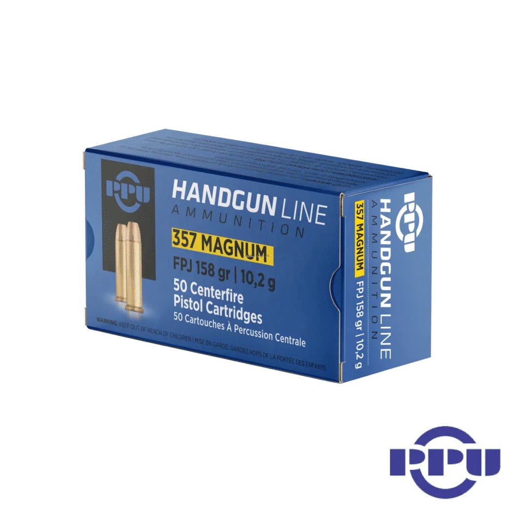 Prvi PPU .357 Mag Ammunition 158gr. FPJ 50rds