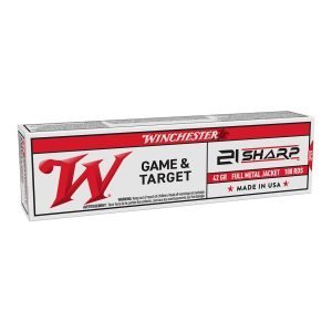 Winchester Game & Target 21 Sharp 37 GR FMJ 1370 FPS 100 Rds — The Gun Dealer