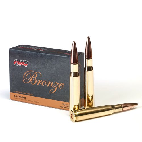 PMC Bronze - 50 Cal BMG 660Gr FMJ-BT 10 Rounds