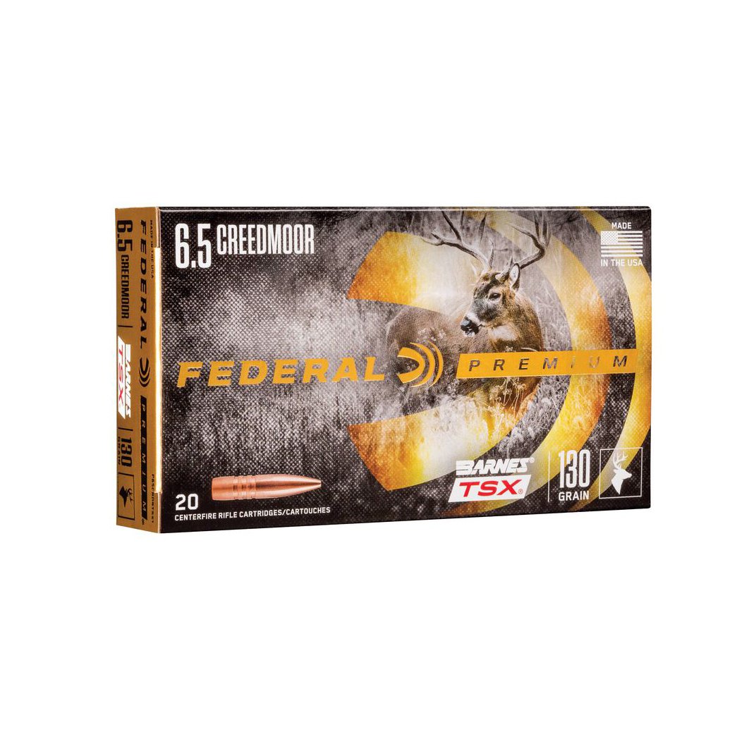 Federal Barnes TSX 6.5 Creedmoor 130gr 2825 FPS 20 Rds