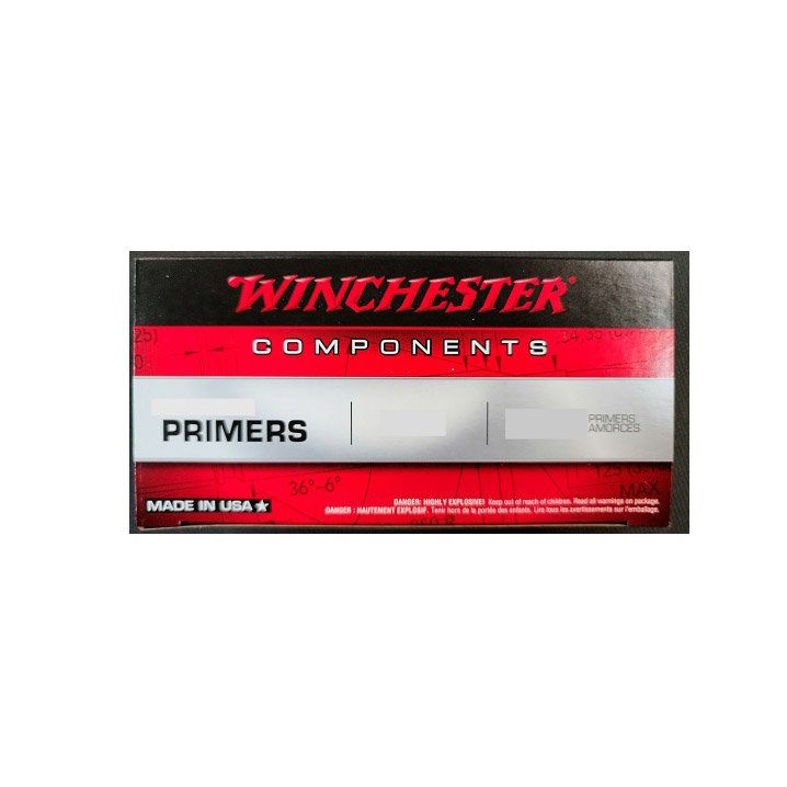 Winchester Primers Large Rifle For Standard Rifle Loads No. WLR 1000 Primers