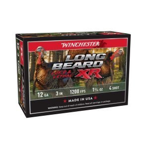Winchester Long Beard XR 12GAx3" 1-3/4oz #4 1200 FPS 10 Rds